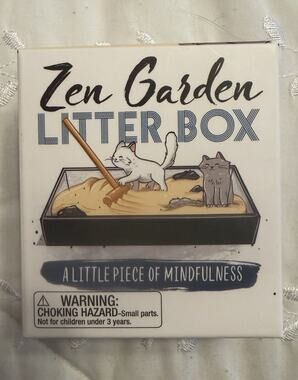 Zen Garden Litter Box : A Little Piece of Mindfulness by Sarah Royal (2019,...
